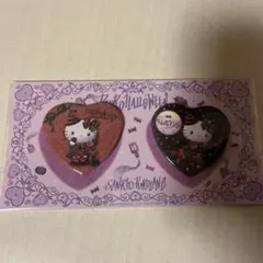 キティちゃん　缶バッジ　ピューロハロウィン