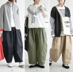 HARVESTY チノクロス サーカスパンツ レディース ボトムス SIZE：1のサムネイル