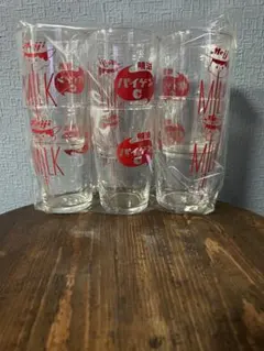 明治 大正 ビンテージグラス 硝子 3個セット 明治 大正 ビンテージグラス 硝子 3個セット