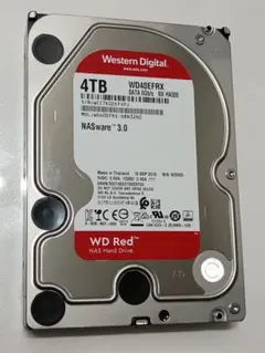 WD Red 4TB WD40EFRX 2枚セット（N17/18） - メルカリ