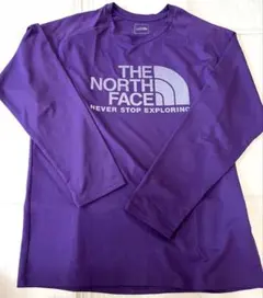 THE NORTH FACE 紫色 Lサイズ 長袖カットソー