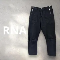【ロック・モード系】RNA アールエヌエー 変形デザイン ライダース風パンツ Sのサムネイル