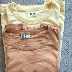 【送料込み】UNIQLO U Tシャツ2枚セット　Lサイズ