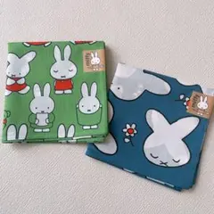 ミッフィー　70周年 ハンカチ　大判ハンカチ バンダナ　ランチクロス 日本製