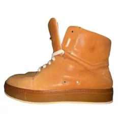 kris van assche leather high sneakersのサムネイル