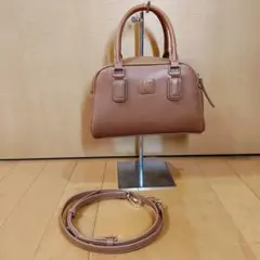 美品 SNIDEL ブラウン ショルダーバッグ ミニボストン 2wayのサムネイル
