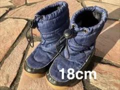 18cm スノーブーツ cosby 子供用 デニムブルー