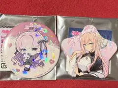 初音ミク 巡音ルカ トレーディング ホログラム 星型 七夕 缶バッジ ドンキ