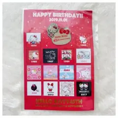 【新品】Hello Kitty 45th Anniversary ピンバッジ 2