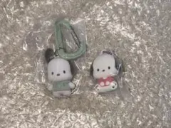 ポチャッコ カラフルカラビナマスコットチャーム ふわふわフロッキーマスコット