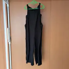 リネンブレンドジャンプスーツ　S