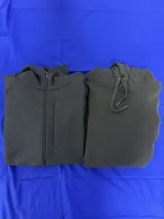 UNIQLO パーカー　グレー　2点セット