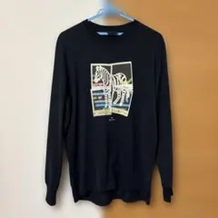 Paul Smith ゼブラプリント 長袖Tシャツ M