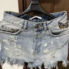 ZARA Trafaluc デニムショートパンツ 韓国 オシャレ