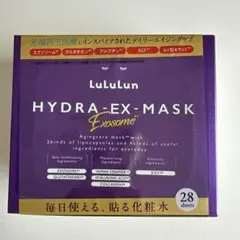 Lululun HYDRA-EX-MASK Exosome 28枚入