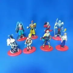 ファイナルファンタジー10　コカ・コーラおまけフィギュア　全８体セット