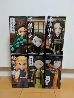 【新品・未開封】鬼滅の刃 ワールドコレクタブルフィギュア 6種セット まとめ売り