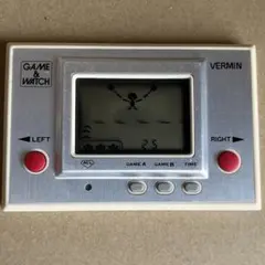 ゲームウォッチ バーミン バーミン VERMIN ゲームウォッチ 箱説無 FCファミコン【管理1-1】 - 遊戯屋