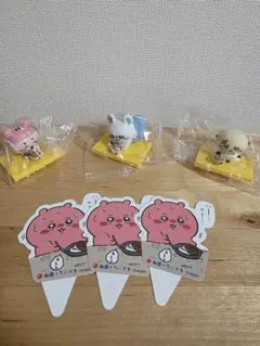 松屋ちいかわコラボ　フィギュア3個セット