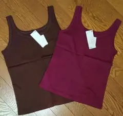 最終値下げしました！ 新品 未使用 タンクトップ キャミソール インナー
