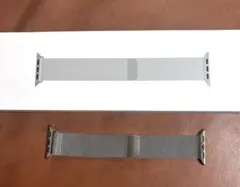 Apple純正　ミラネーゼループ41mmシルバー