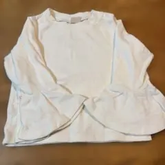 きなり　フレアスリーブ Tシャツ　プティマイン♡