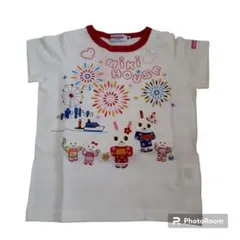新品未使用 ミキハウス うさこだだまし絵半袖Tシャツ - メルカリ