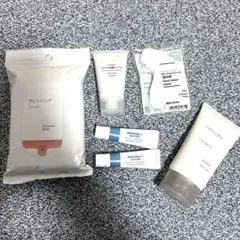 【無印良品】5種セット【クレンジングシート、洗顔、ヘアワックス…など】