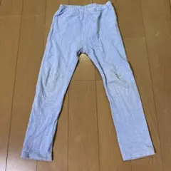 ユニクロ　レギンス　ブルー　１１０　１０分丈　キッズ　男の子　女の子　スパッツ