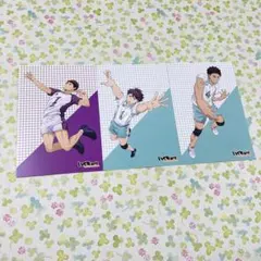 ハイキュー‼︎ ハイドリ　及川徹　岩泉一　牛島若利　特典　ポストカード　セット