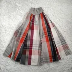 FENNEL ★ヤマダヤ フェンネル ビックチェック ボリューム フレアスカート