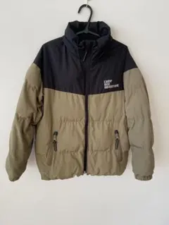 GUカーキ×黒中綿ブルゾン 130サイズ