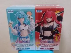 ぶいすぽ　スケールフィギュア　猫汰つなと白波らむね