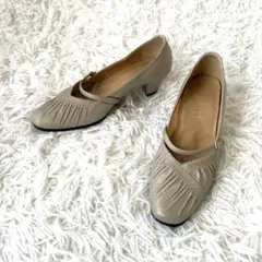 美品✨asics walking wallage パンプス 23.5 3E 幅広