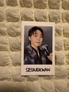 スングァン　インスタントフォト　トレカ　seventeen right here