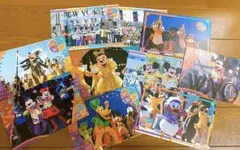ディズニーシー　リズム•オブ•ワールドポストカードセット