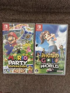 ニンテンドースイッチ用ソフト 2本セット まとめ売り