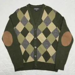 Brooks Brothers ブルックスブラザーズ アーガイル カーディガン