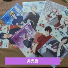 刀剣乱舞クリアファイル8枚色紙3枚セット