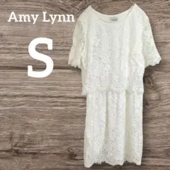 1点限り❤Amy Lynn【S 】ホワイト レース ワンピース おしゃれ着