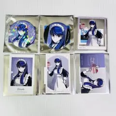 雫原比留子 HUNDREDLINE ハンドラ マルイ 缶バッジ イラストカード