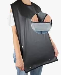 未使用2枚入り PEPE 介護用エプロン 防水食事用 ポケット付き 90cm