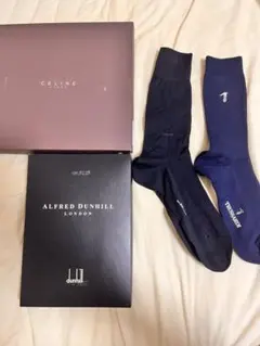 ALFRED DUNHILL & CELINE ソックスセット