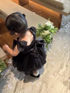 子ども　結婚式　誕生日　ドレス　黒　80 サイズ　まとめ売り