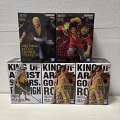 ONE PIECE ロジャー レイリー フィギュア 4種セット　計5点