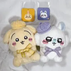 ちいかわ 東京みやげ お座りぬいぐるみ うさぎ モモンガ