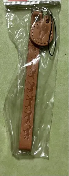 馬模様ストラップ 約15cm(革)