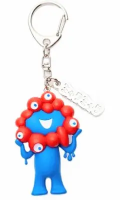 EXPO2025 万博 ミャクミャク 立体 PVC キーホルダー　プレート付