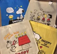 【新品タグ付き】スヌーピー　大きめ　トートバッグ
