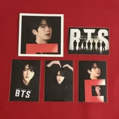 BTS 正方形両面フォト・ステッカー♡Jin